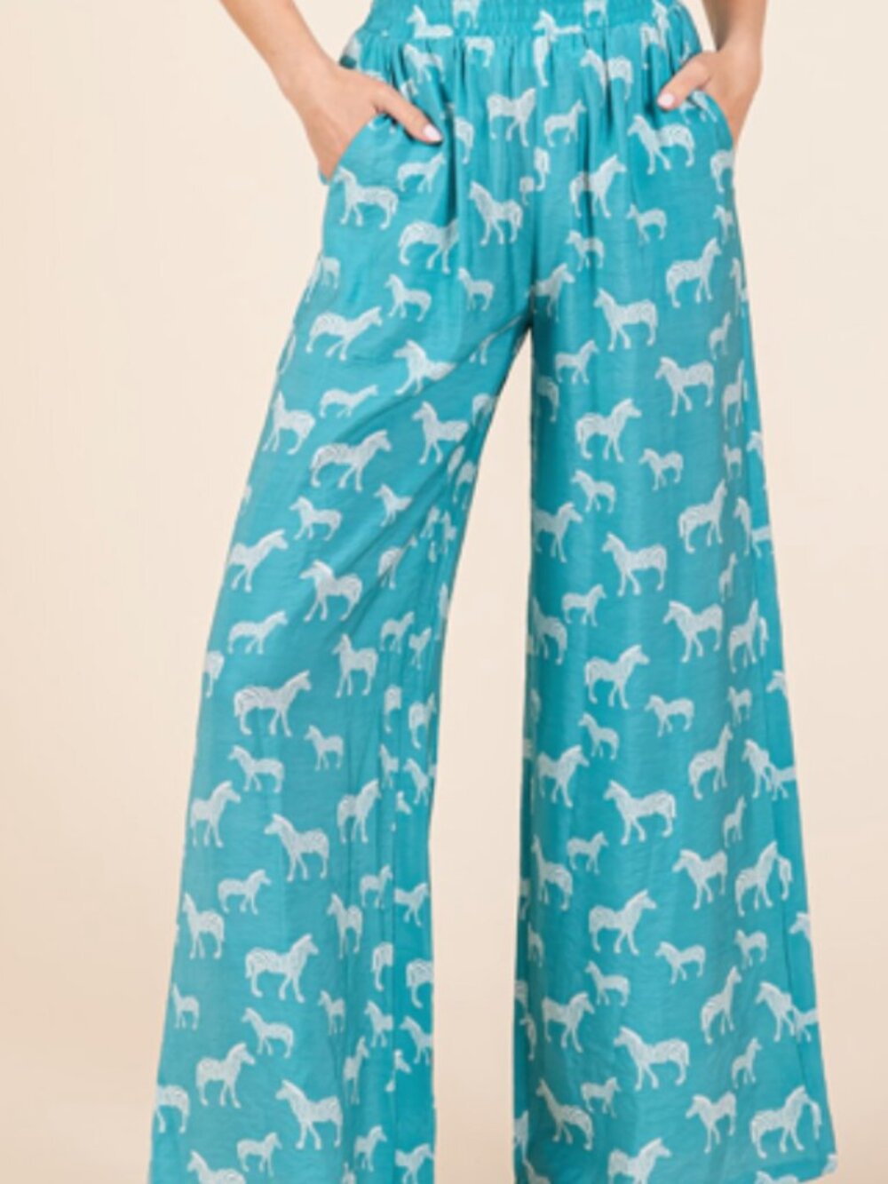 #147 ZEBRA PRINT PANT